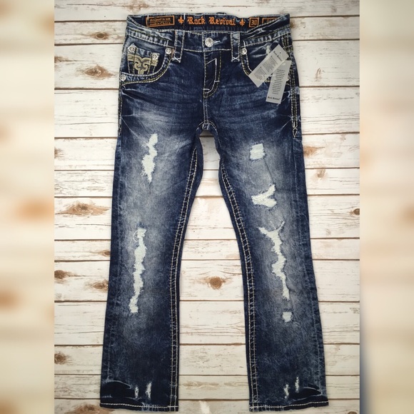 Rock Revival Low Rise Slim Bootcut 34” Inseam FIRM - Picture 4 of 6